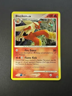 Pokemon TCG Blaziken 1/106 Great Encounters Holo Rare HP130 English - Image 1
