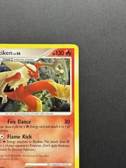 Pokemon TCG Blaziken 1/106 Great Encounters Holo Rare HP130 English - Image 4