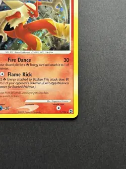 Pokemon TCG Blaziken 1/106 Great Encounters Holo Rare HP130 English - Image 5