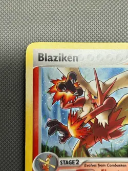 Blaziken Holo Rare 5/108 ex Power Keepers Pokemon Card - Image 2