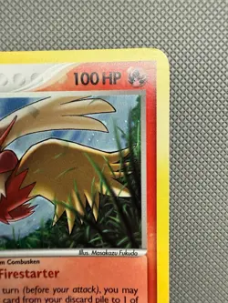 Blaziken Holo Rare 5/108 ex Power Keepers Pokemon Card - Image 3