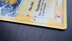 Pokemon Card Pikachu 60/106 Stamped Reverse Holo EX Emerald Rare Nintendo - Image 3