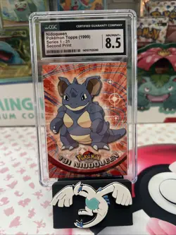 1999 Topps Pokemon TV Animation Edition Series Pokemon #31 Nidoqueen - Image 1