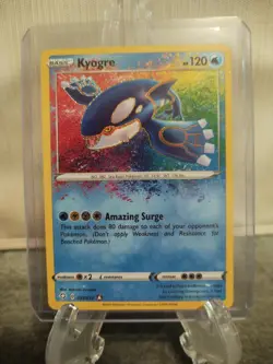 Pokemon TCG Kyogre Shining Fates 021/072 Holo Amazing Rare - Image 1