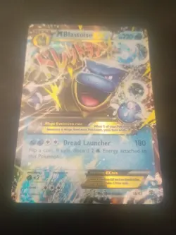 Pokemon M Blastoise EX Full Art TCG 18/83 Ultra Rare Holo LP Condition - Image 1