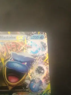Pokemon M Blastoise EX Full Art TCG 18/83 Ultra Rare Holo LP Condition - Image 3