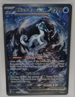 Pokemon TCG Chien-Pao ex 261/193 Paldea Evolved SIR Holo Full Art PSA 10 - Image 1