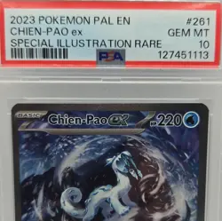 Pokemon TCG Chien-Pao ex 261/193 Paldea Evolved SIR Holo Full Art PSA 10 - Image 5