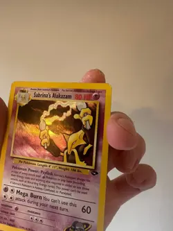 Pokemon TCG Sabrina’s Alakazam 16/132 Gym Challenge Holo Rare 2000 English 80 HP - Image 5