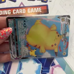 Pokemon Pikachu TCG Surfing VMAX Holo Card 009/025 Celebrations Full Art Rare - Image 5