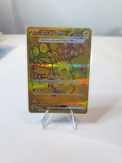 Pokemon Pikachu ex 236/187 Terastal Festival SV8a Japanese UR Gold Hyper Rare NM - Image 1