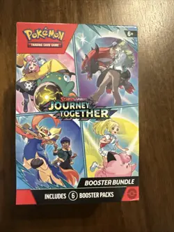 Pokemon TCG Scarlet & Violet Journey Together Booster Bundle 6 Packs - Image 1