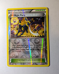 Pokemon TCG All-Night Party Reverse Holo 96/122 Breakpoint Uncommon English - Image 1