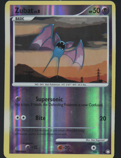 Pokemon TCG - Mysterious Treasures - Zubat 108/123 Reverse Holo - P - Image 1