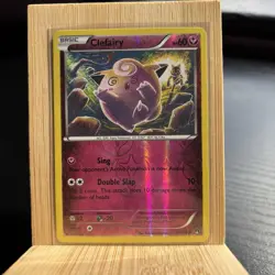 Pokemon TCG - Clefairy Reverse Holo Common - Breakpoint 81/122 - Near Mint - Image 1