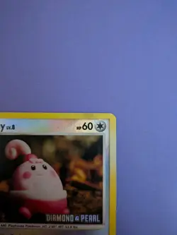 Happiny 52/123 Uncommon Mysterious Treasures Pokemon Reverse Holo LP - Image 3