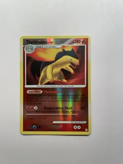 Pokemon TCG Typhlosion Mysterious Treasures Reverse Holofoil 16/123 NM - Image 1