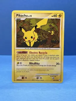 Pokemon Pikachu TCG Mysterious Treasures Card 94/123 Regular Common - Image 1
