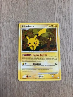 Pokemon TCG Mysterious Treasures Pikachu Card 94/123 Non-Holo NM - Image 1