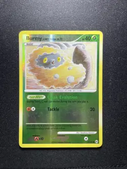 Pokemon TCG Burmy Sandy Cloak Arceus 57/99 Reverse Holo Common 2009 Nintendo - Image 1