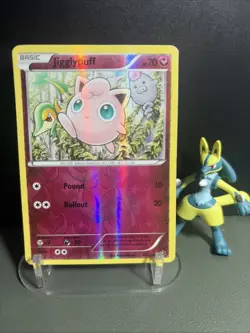 Jigglypuff 65/124 - Fates Collide Common - REVERSE HOLO - Pokemon TCG - Image 1