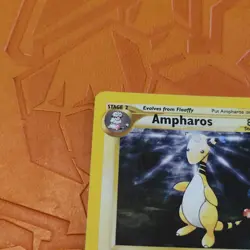 Nintendo Pokemon TCG Ampharos 1/111 Neo Destiny EN Holo Rare 2000 HP80 Stage 2 - Image 3