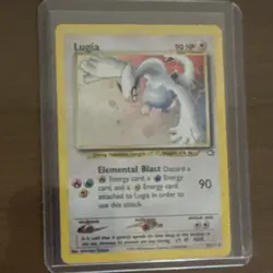 Pokemon TCG Lugia 9/111 Neo Genesis Holo Rare Unlimited 90 HP English - Image 1
