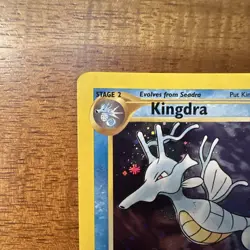 Pokemon TCG Kingdra 8/111 Neo Genesis Holo Rare - Image 2