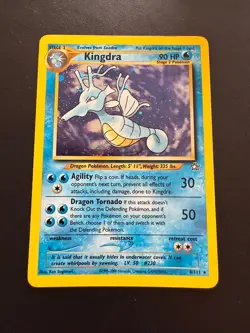 Pokemon Kingdra #8/111 Holo Rare - 2000 WotC Neo Genesis Set NM/LP - Image 1