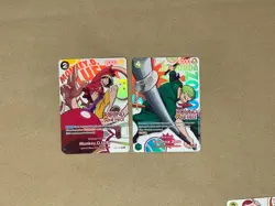 NM English Round 1 One Piece TCG Promos - 10 Straw Hat Cards (Full Set) Luffy - Image 2