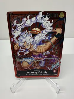 One Piece CCG Monkey D Luffy ST21-001 Leader Learn Together Deck Holo - Image 1