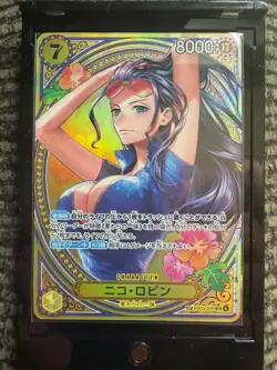 Nico Robin EB03-055 SP SR Parallel ONE PIECE Card Heroines edition 2025 NM - Image 1