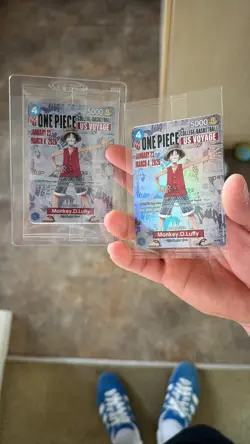Monkey D. Luffy P-055 One Piece College Basketball US Voyage Promo Card SEALED - Image 1