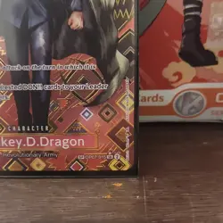 Bandai One Piece CCG Monkey D. Dragon OP07-015 SP Super Rare Rush Holo 9000 - Image 2