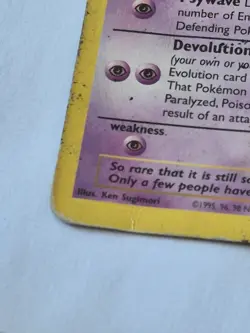 Mew Promo #8 Black Star Promo WOTC 1999-- 2000 Vintage Pokemon Card - Image 2