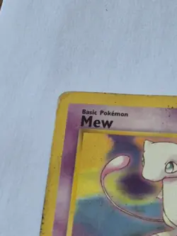 Mew Promo #8 Black Star Promo WOTC 1999-- 2000 Vintage Pokemon Card - Image 5