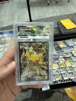 Pokemon TCG Pikachu EX XY124 Black Star Promo 2016 ACE 8 NM/Mint TRUSTED SELLER - Image 1