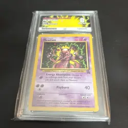 Pokemon TCG - Mewtwo 2000 Black Star Promo ACE 8 Graded - Image 1