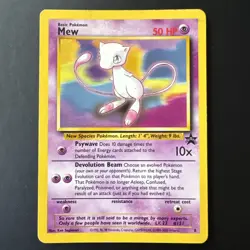 Mew #8 Pokemon Promo WOTC Black Star Promo - Image 1