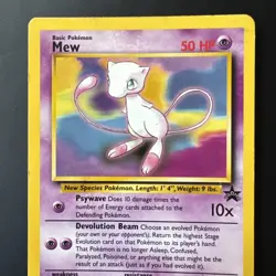 Mew #8 Pokemon Promo WOTC Black Star Promo - Image 4