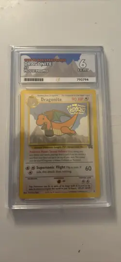 ACE Grading 6 Pokemon TCG Dragonite #5 1999 Wotc Promo English - Image 1