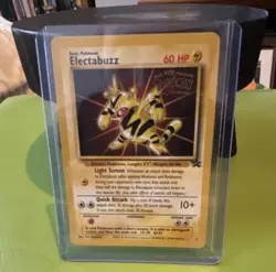 Electabuzz Black Star Promo #2, released for Pokemon: The First Movie in 1999. - Image 1