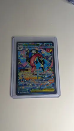 MEGA GRENINJA EX 116/086 SIR POKEMON CHAOS RISING....PERFECT CENTERING 🔥🔥🔥 - Image 2
