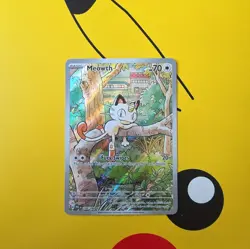Pokemon TCG Meowth 106/094 Phantasmal Flames Illustration Rare NM Near Mint - Image 1
