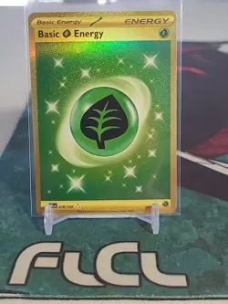 Pokemon- Basic Grass Energy 278/193 Sv02: Paldea Evolved Secret Rare NM - Image 1