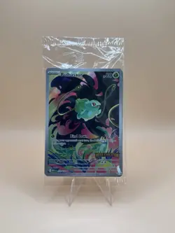 Pokemon TCG Mega Evolution Bulbasaur Card 133/132 Stamped Promo, Sealed - Image 1