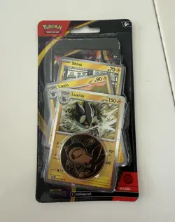 Pokemon TCG Mega Evolution Pitch Black Sealed Blister Pack Booster Promo Shinx - Image 1