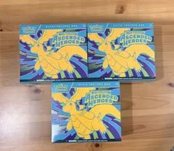 Lot of 3 Pokemon Mega Evolution Ascended Heroes Elite Trainer Box Sealed New!OBO - Image 1