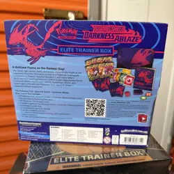 Pokemon TCG: Sword & Shield Darkness Ablaze Elite Trainer Box ETB New Sealed - Image 2