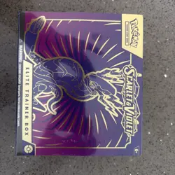 Pokemon TCG Scarlet and Violet Base Set Elite Trainer Box ETB Miraidon - Image 1